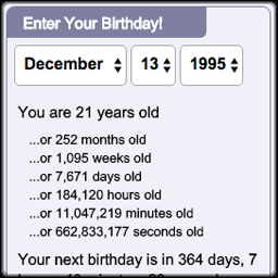 Age Calculator