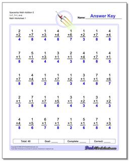Addition Worksheets