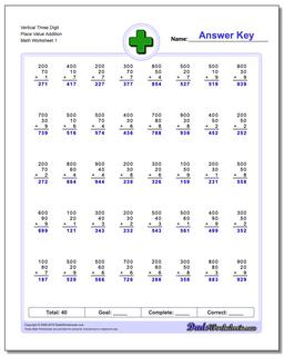 Addition Worksheets