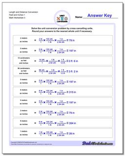 Customary and Metric
