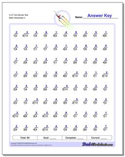 Division Worksheets