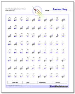 Division Worksheets