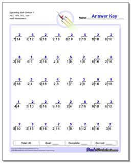 Division Worksheets