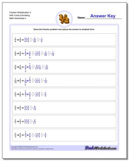 Fraction Multiplication