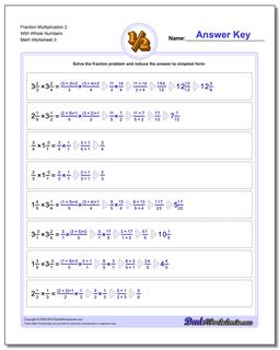 Fraction Multiplication