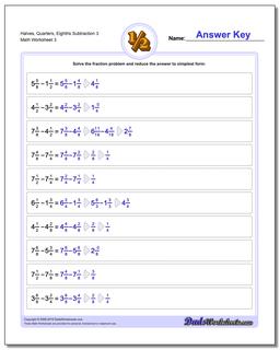 Fraction Subtraction