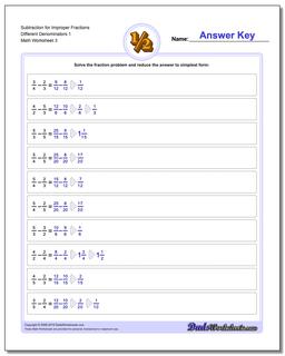 Fraction Subtraction
