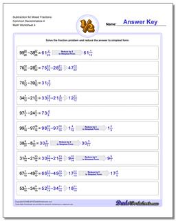 Fraction Subtraction