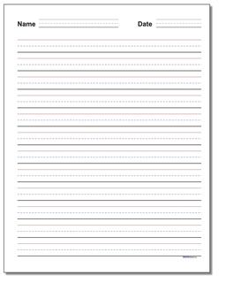 Handwriting Paper