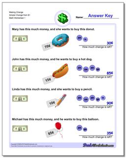 Money Worksheet