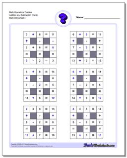 Number Grid Puzzles