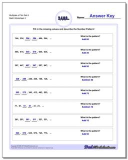Number Patterns