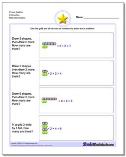 Picture Math Addition