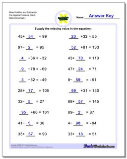 Pre-Algebra