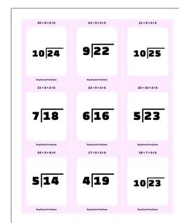 Printable Flash Cards