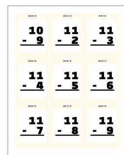 Printable Flash Cards