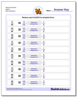 Reducing Fractions