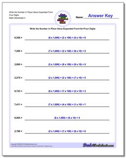 Standard, Expanded and Word Form