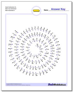 Subtraction Worksheets