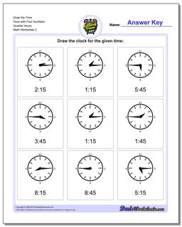 Telling Analog Time